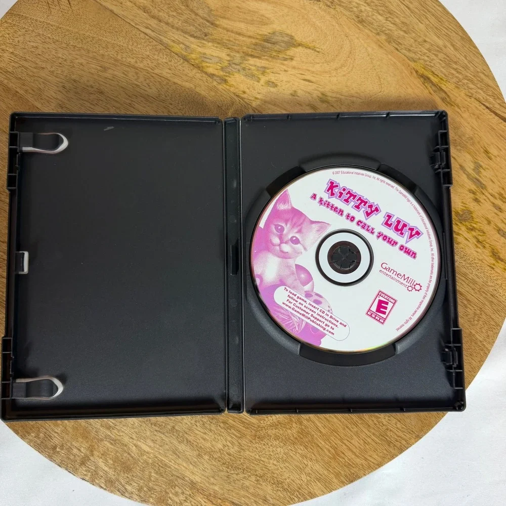 Kitty Luv A Kitten to Call Your Own PC CD-ROM Game 2007 GameMill Entertainment